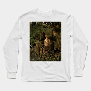 The Pain of Wood Repurposed Long Sleeve T-Shirt